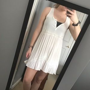 White sun dress